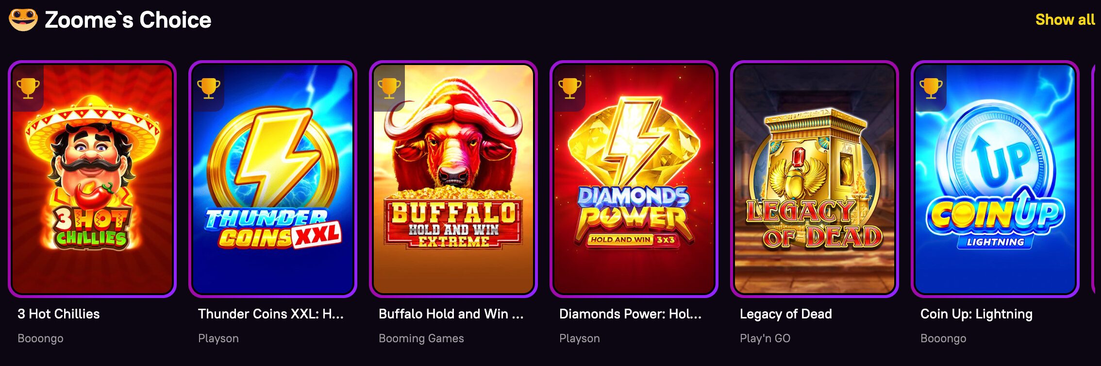 Zoome Casino 1760622969799